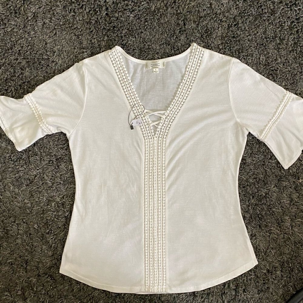 Shannon Ford New York White Short Sleeve